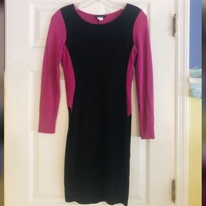 Venus Purple and Black Dress